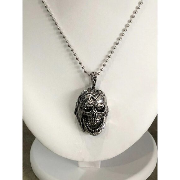5/$20 Gothic Skull Horror Necklace Charm Iron Maiden - Picture 6 of 6